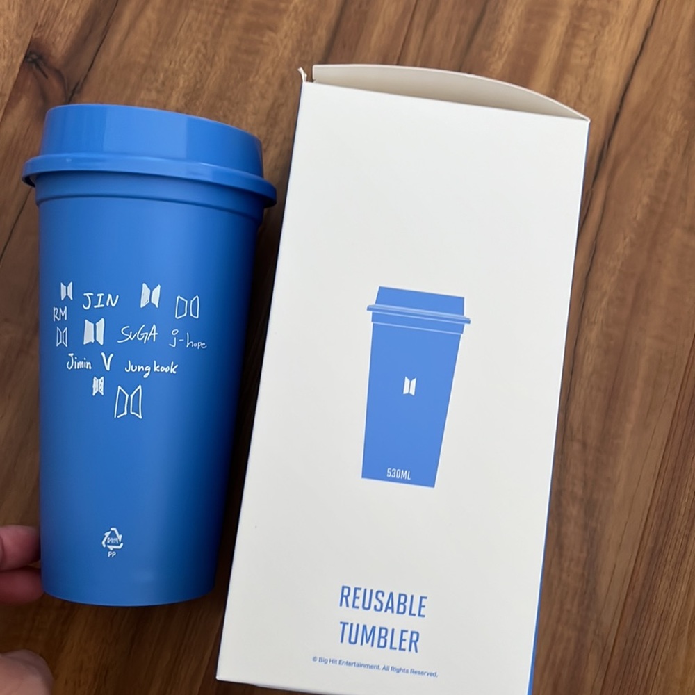 BTS reusable tumbler - Picture 2 of 3